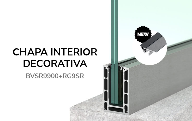 Cubierta decorativa delgada BVSR8900