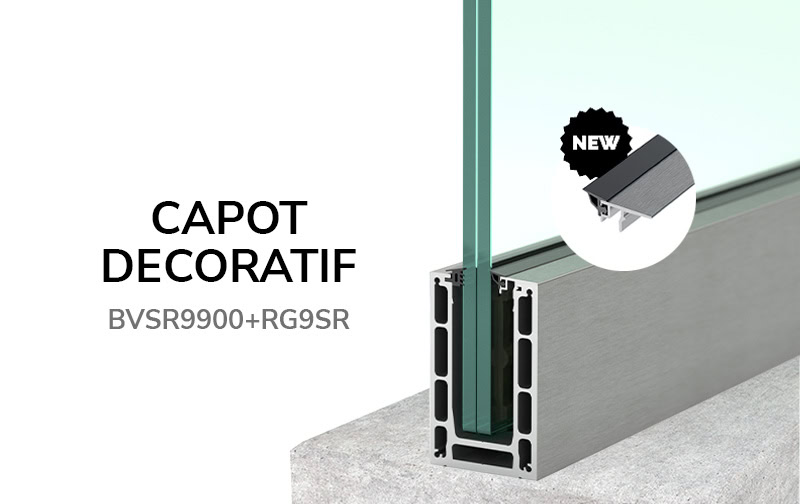 couvercle décoratif mince BVSR8900